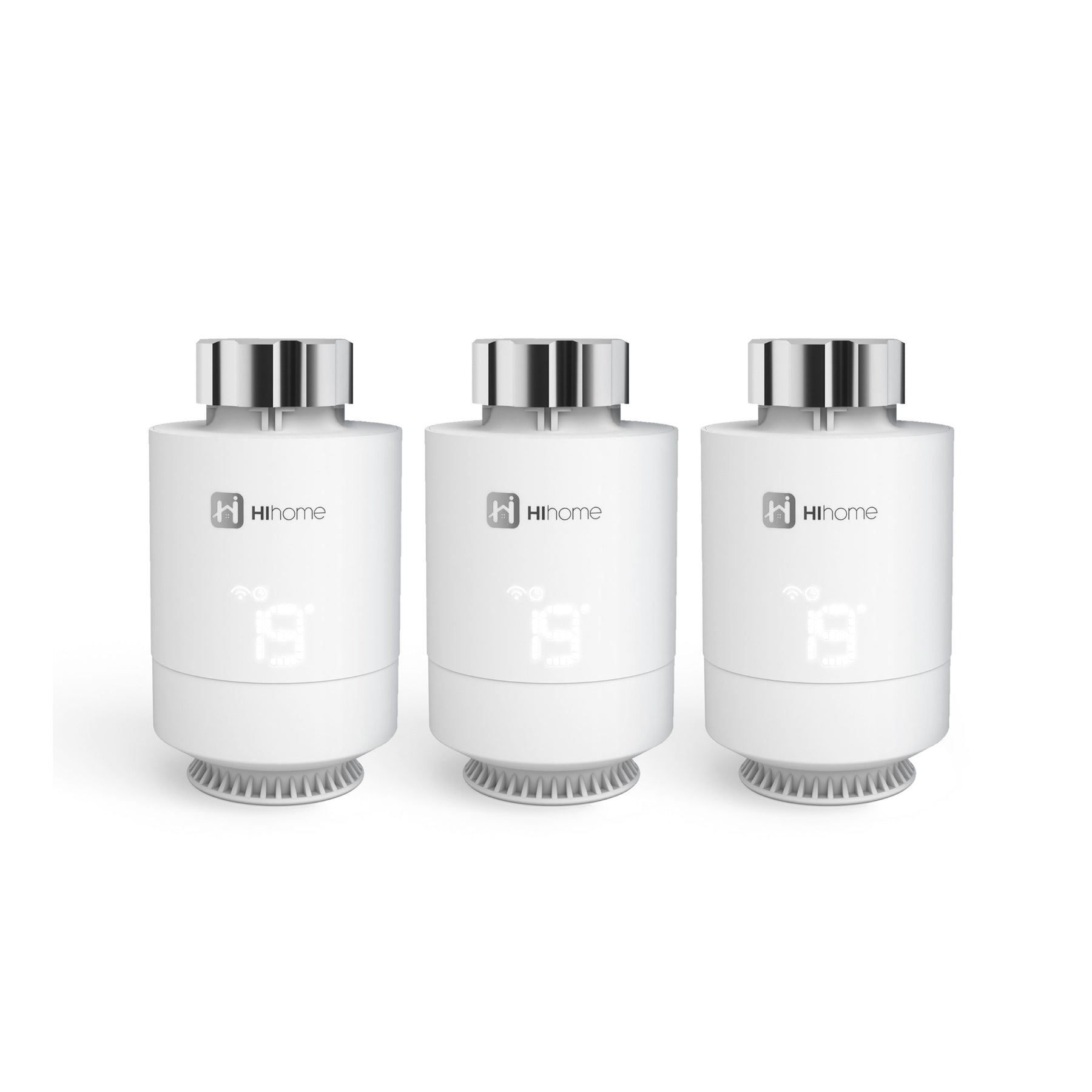 3-Pack Hihome Smart Zigbee Radiator Thermostat