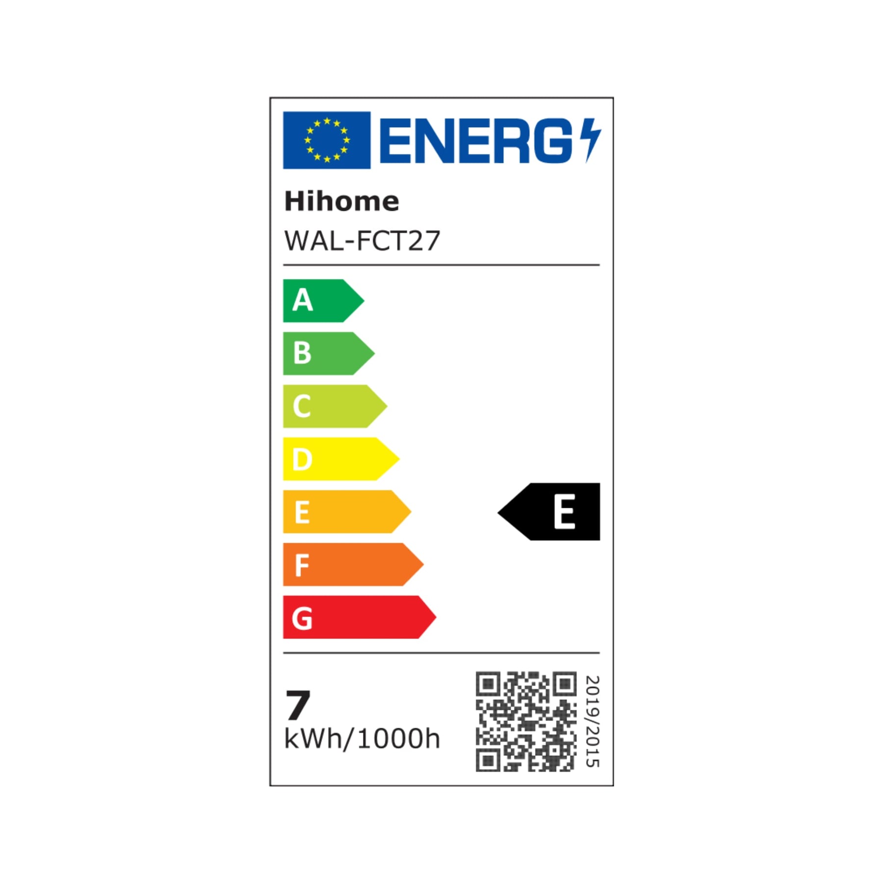 Hihome Smart Filament LED WiFi Bulb Warm White 2700K to Cool White 6500K