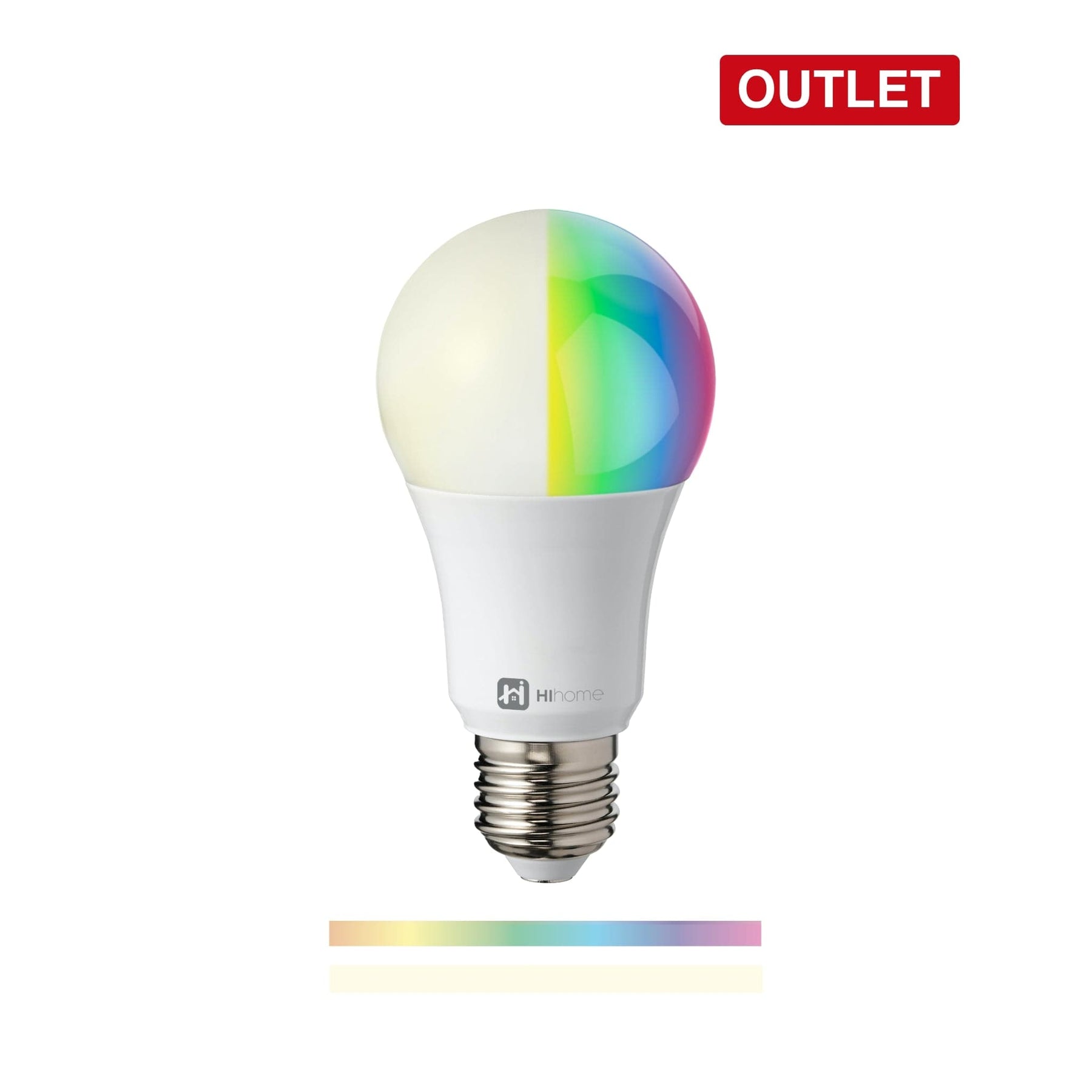 Hihome Ambience RGB + warm white LED WiFi bulb