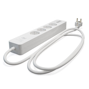 Hihome WiFi Smart Power Strip 16A - with energy metering and USB WPS-4UEM
