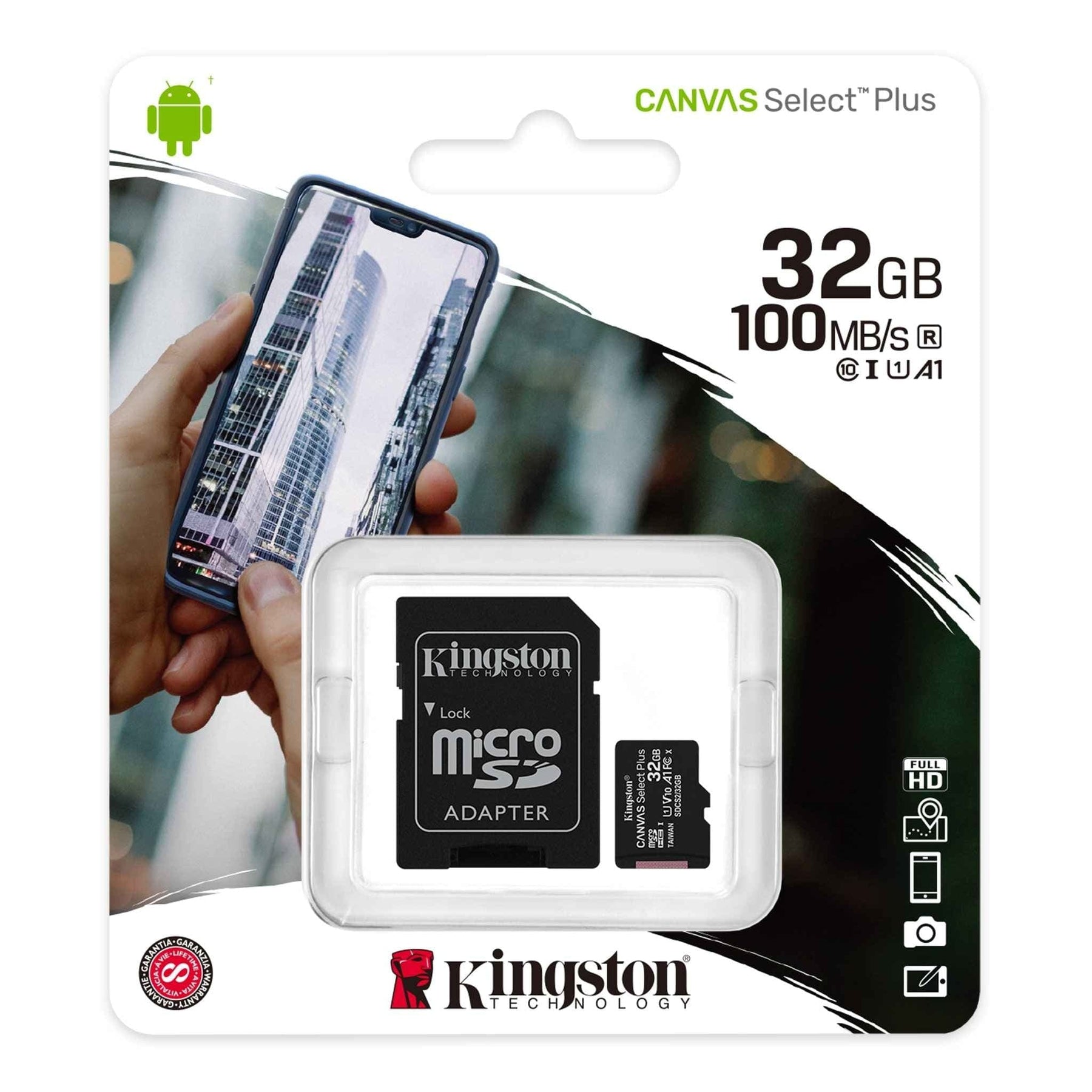 intervalo sin embargo Poder Kingston Technology microSD memory card Class 10 32GB